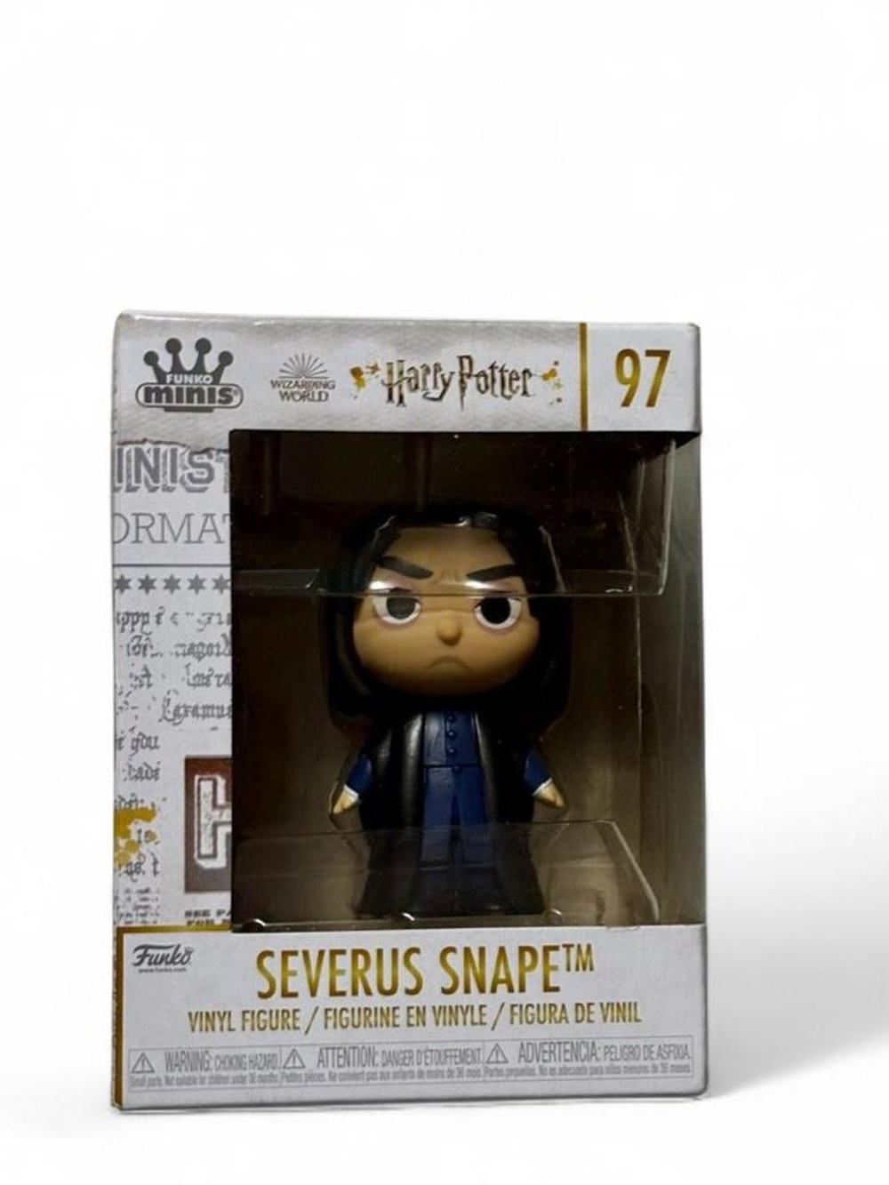 Funko Minis Severus Snape Harry Potter Wizarding World Figure #97 Box Included